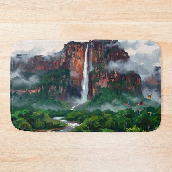 Item preview, Angel Falls Through Tepui Jungle designed and sold by RedPeaStudio.