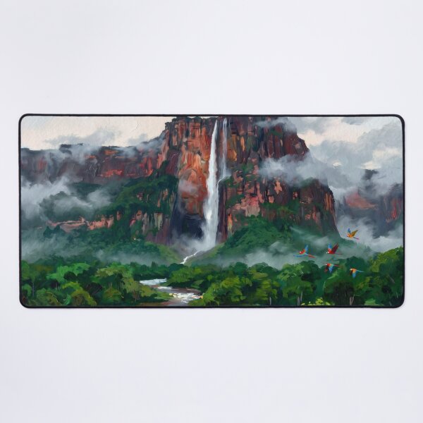 Item preview, Angel Falls Through Tepui Jungle designed and sold by RedPeaStudio.