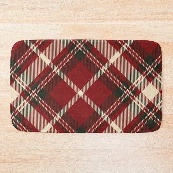 Item preview, Red Diagonal Tartan Plaid — Classic Christmas Seamless Pattern designed and sold by LYAN-STORE.