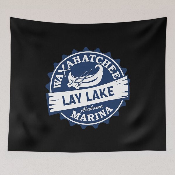 Item preview, Waxahatchees Lay Lakes Alabamas Marina Canoe  designed and sold by cacaScorner.