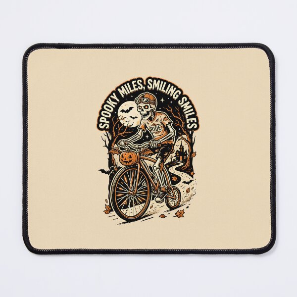 Item preview, Spooky miles, smiling smiles - Halloween for bikers designed and sold by ParadoxParadox.