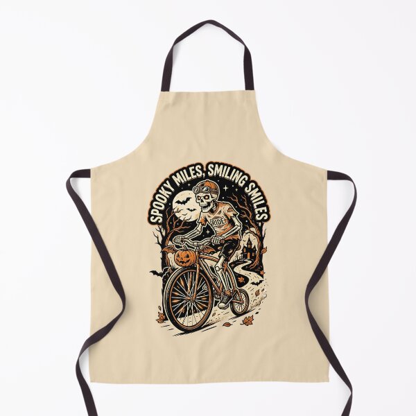 Item preview, Spooky miles, smiling smiles - Halloween for bikers designed and sold by ParadoxParadox.