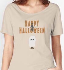 Glückliches Halloween-Kinderdesign Loose Fit T-Shirt