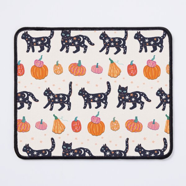 Item preview, Celestial Black Cat Parade Pumpkin Stripe designed and sold by CarlyWatts.