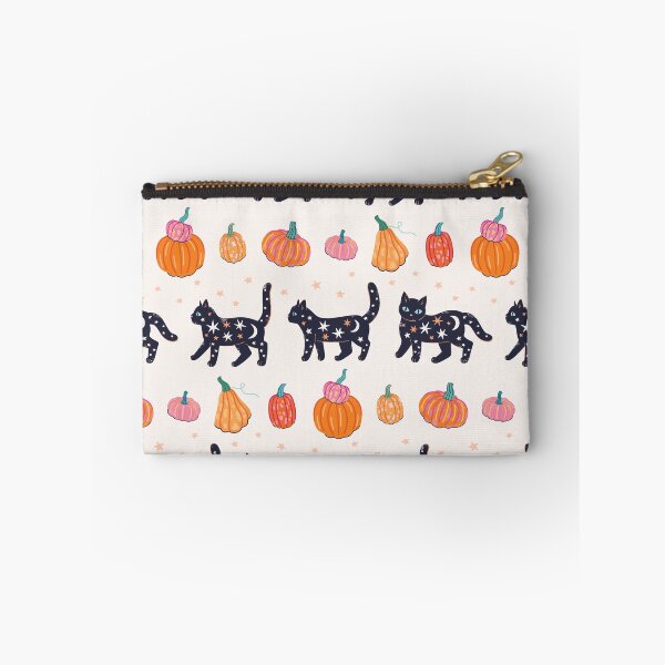 Item preview, Celestial Black Cat Parade Pumpkin Stripe designed and sold by CarlyWatts.