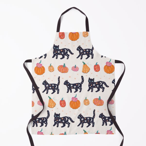 Item preview, Celestial Black Cat Parade Pumpkin Stripe designed and sold by CarlyWatts.