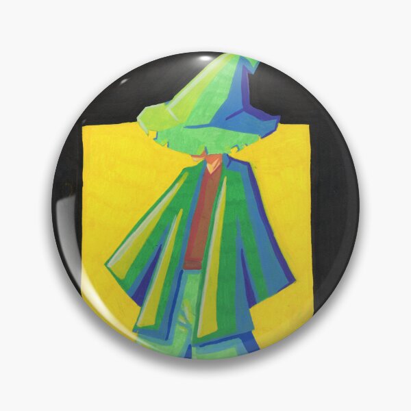 Item preview, DnD simple nature wizard illustration designed and sold by NineRavensArt.