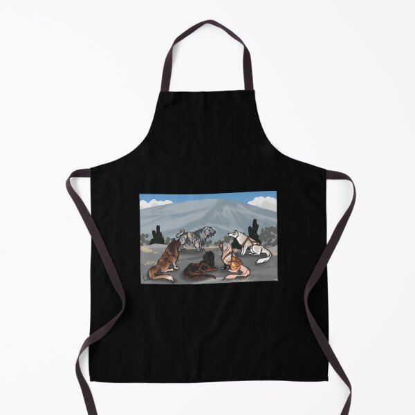 Artikelvorschau, Hunderudel in einer Berglandschaft entworfen und verkauft von Catsi-Nook-Art.