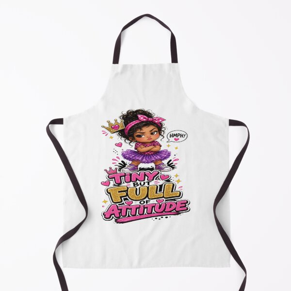Aperçu de l'œuvre Tiny But Full Of Attitude - Sassy Princess Girl Graphic créée et vendue par Sushikidsntoddlers.