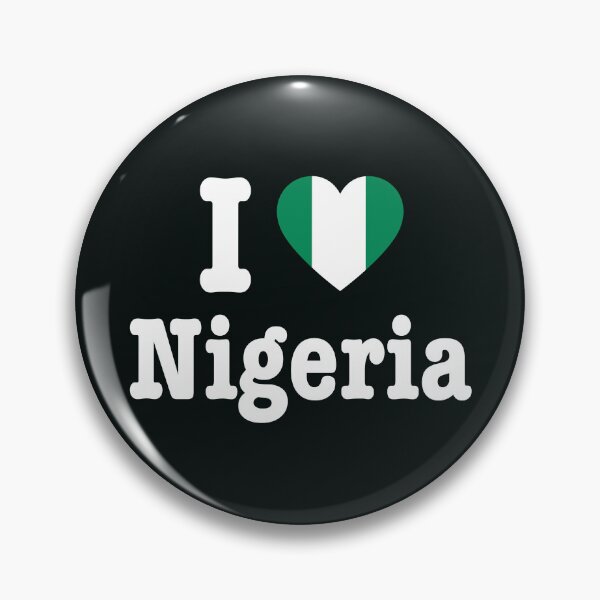 Item preview, I ❤️ NIGERIA designed and sold by MammothArt.