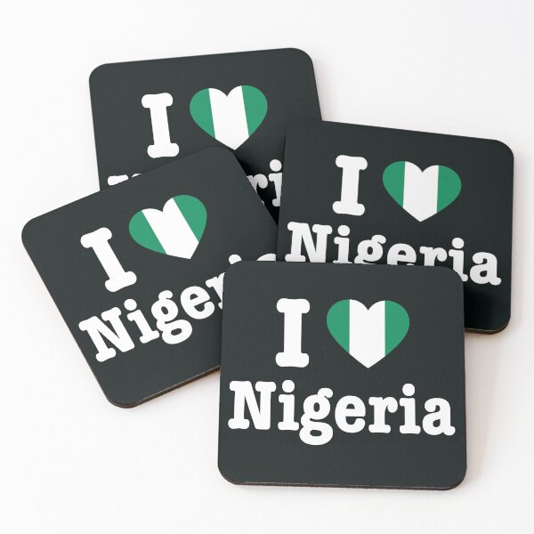Item preview, I ❤️ NIGERIA designed and sold by MammothArt.