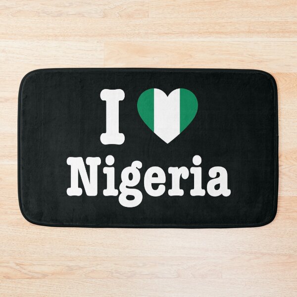 Item preview, I ❤️ NIGERIA designed and sold by MammothArt.