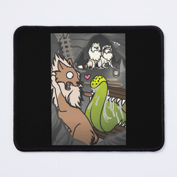 Item preview, Cave Adventure with a Green Monster and Friends designed and sold by Catsi-Nook-Art.