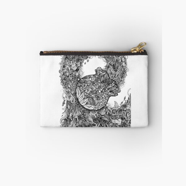 Item preview, Nautical Jellyfish Zentangle and Ocean Creatures designed and sold by IonaODesigns.