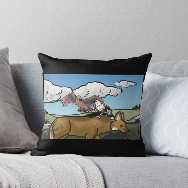 Item preview, Nature's Companions: Bird and Coyote Scene designed and sold by Catsi-Nook-Art.