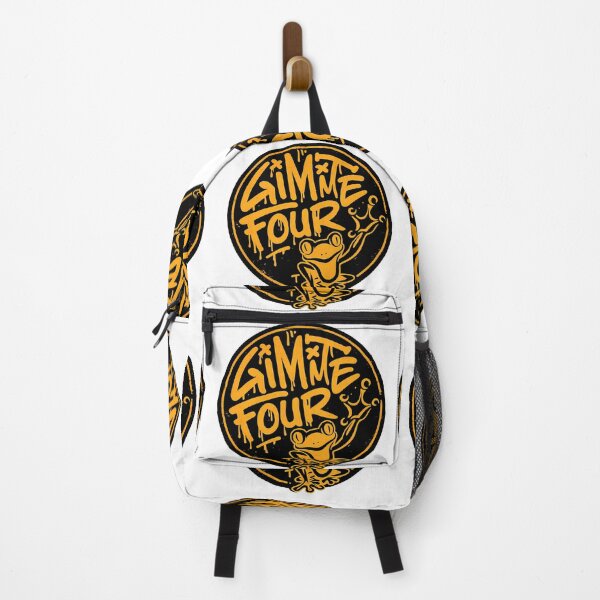Item preview, Gimme Four Frog Graffiti Typography Urban Streetwear Badge designed and sold by DesignArtist.ia.