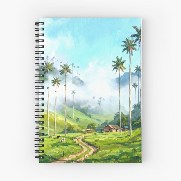 Item preview, Cocora Valley Wax Palms designed and sold by RedPeaStudio.