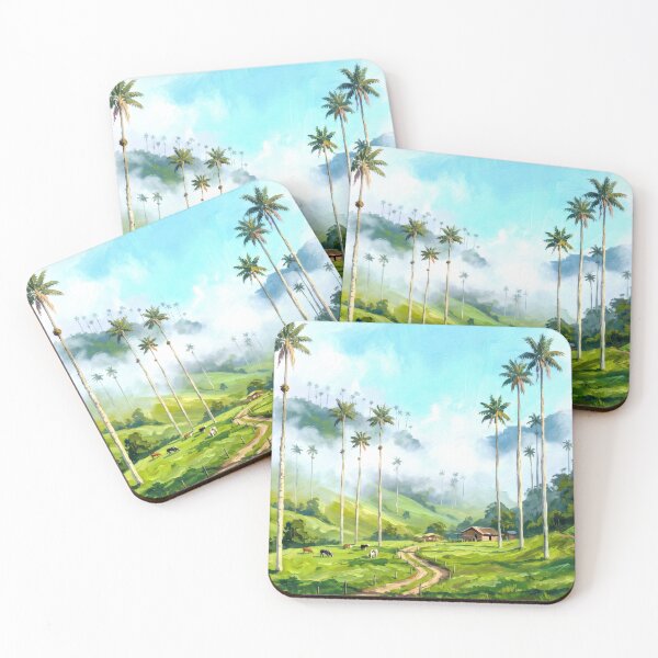 Item preview, Cocora Valley Wax Palms designed and sold by RedPeaStudio.