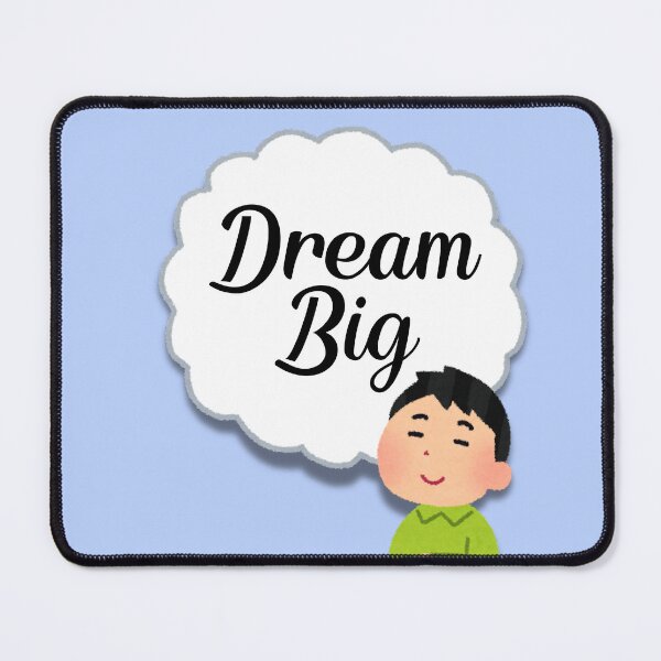 Item preview, Dream Big – Cute Digital Calligraphy Inspirational Art ✨ designed and sold by Neha-Daily-Art.