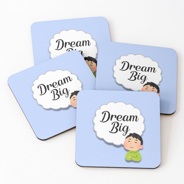Item preview, Dream Big – Cute Digital Calligraphy Inspirational Art ✨ designed and sold by Neha-Daily-Art.