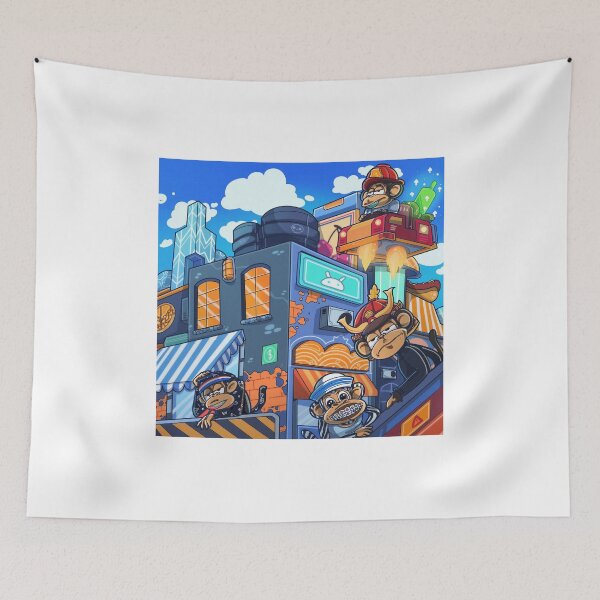 Item preview, Cyber Monkey City Street designed and sold by Niykos570.