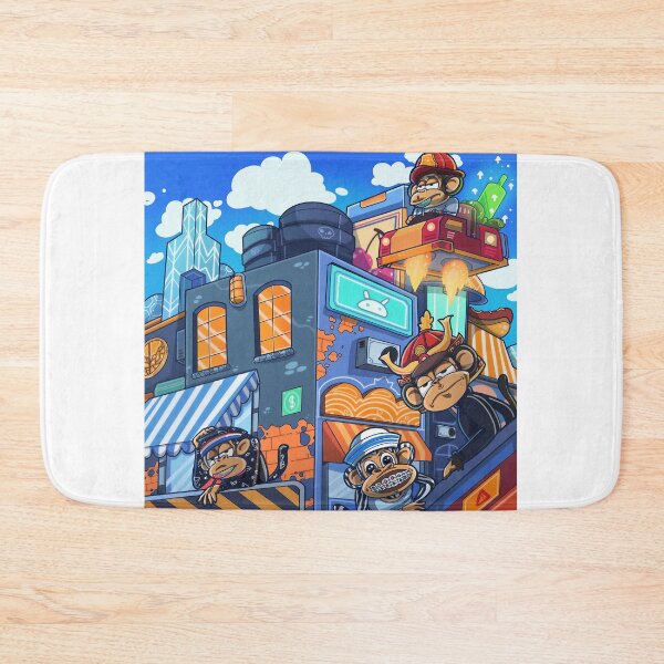 Item preview, Cyber Monkey City Street designed and sold by Niykos570.