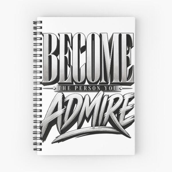 Item preview, Become the Person You Admire designed and sold by bolaAura.