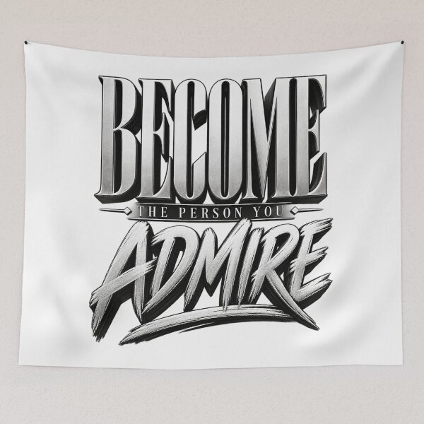 Item preview, Become the Person You Admire designed and sold by bolaAura.