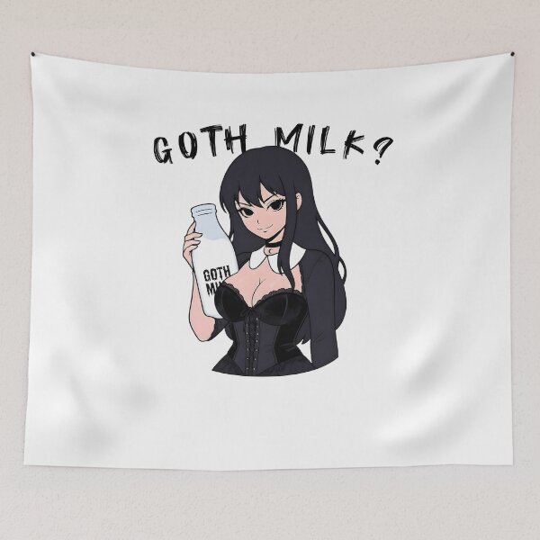 Item preview, Copy of Goth Milk Alternative Dark Aesthetic Milk Carton Gothic designed and sold by OH-MY-GOTH.
