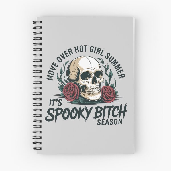 Item preview, Spooky Bitch Season – Halloween Skull & Roses designed and sold by Sed94.