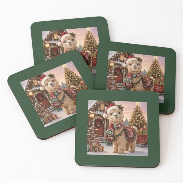 Item preview, Christmas La La Alpaca designed and sold by TraceyAB7.