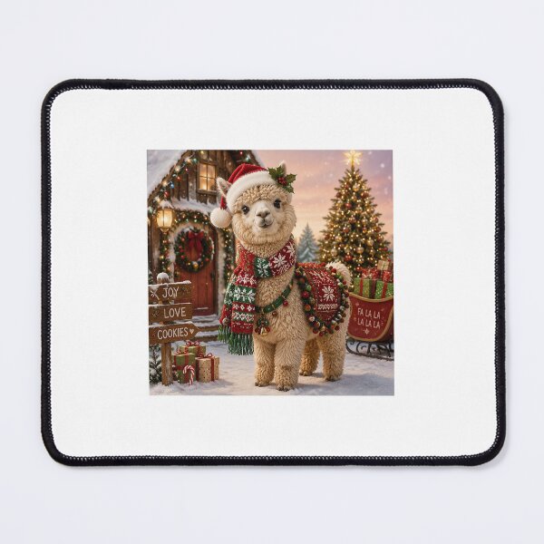 Item preview, Christmas La La Alpaca designed and sold by TraceyAB7.