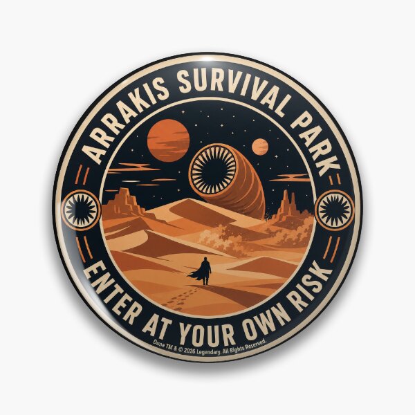 Item preview, Arrakis survival park - enter at your designed and sold by Olena Du.
