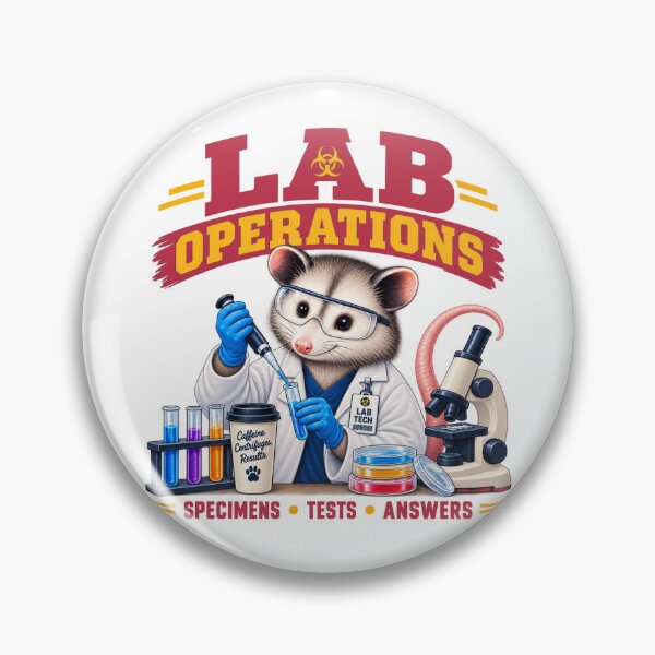 Item preview, Lab Operations Laboratory Technician Medical Science Humor designed and sold by PunchDrop.