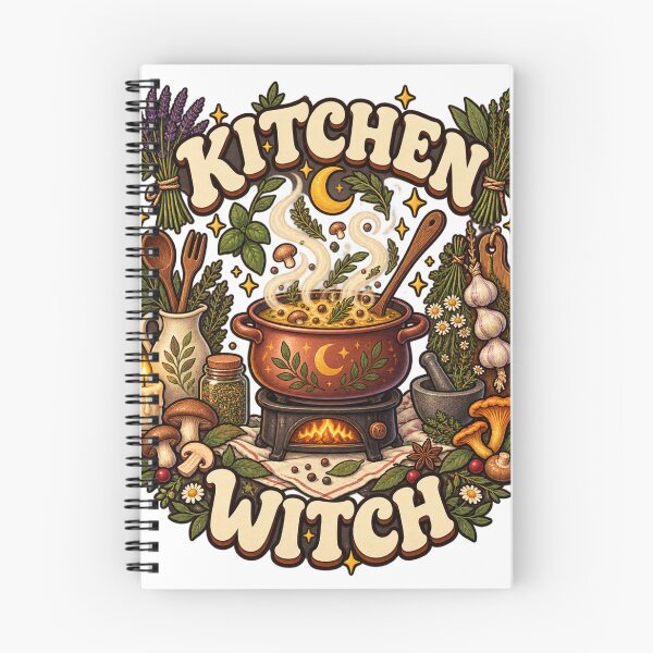 Item preview, Kitchen Witch Cottagecore Design designed and sold by The Murcian Path.