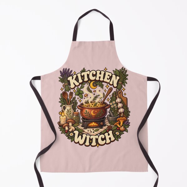Item preview, Kitchen Witch Cottagecore Design designed and sold by The Murcian Path.