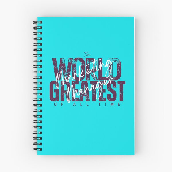 Item preview, World Greatest Marketing Manager - Coworker Gift For Wife - Cute Cyan designed and sold by Doiemacreations.