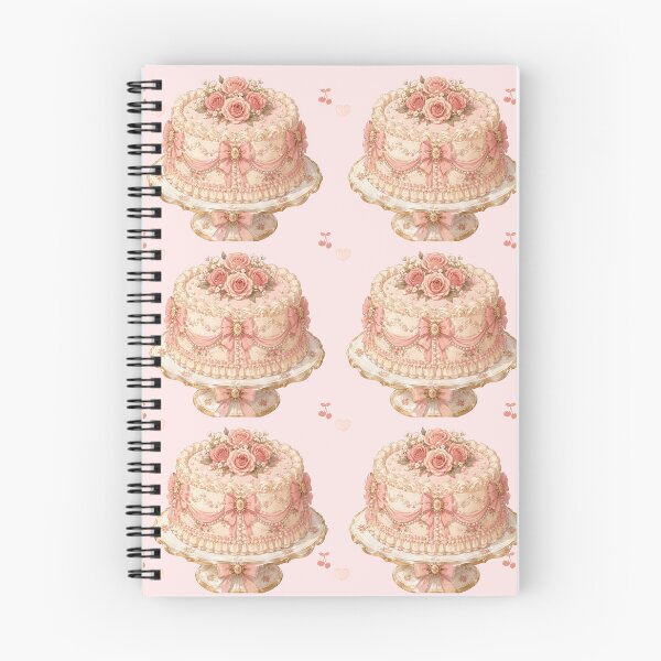 Item preview, Vintage Coquette Cake Aesthetic Pink Bows And Roses Pattern designed and sold by Artemis & Woven Collective.