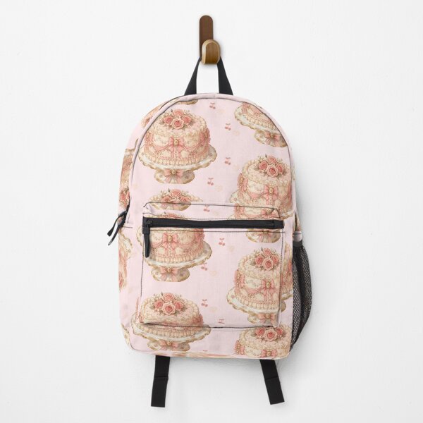 Item preview, Vintage Coquette Cake Aesthetic Pink Bows And Roses Pattern designed and sold by Artemis & Woven Collective.