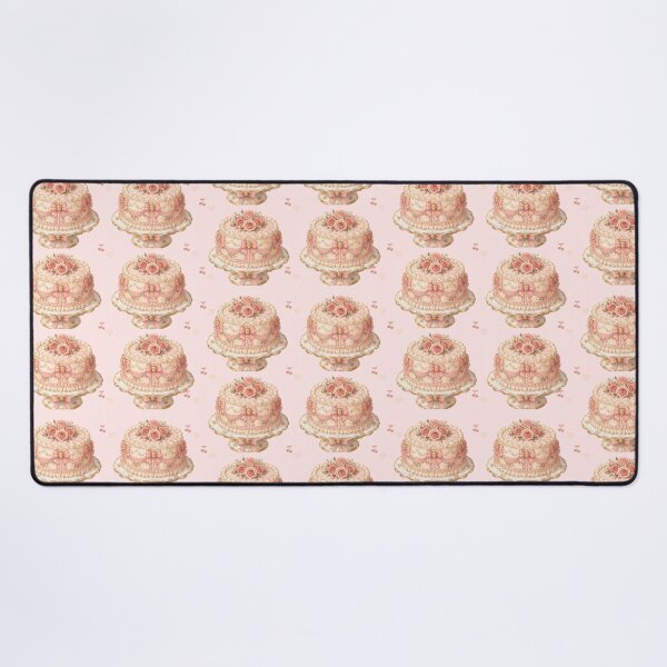 Item preview, Vintage Coquette Cake Aesthetic Pink Bows And Roses Pattern designed and sold by Artemis & Woven Collective.