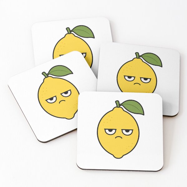 Aperçu de l'œuvre Citron drôle et blasé, Citron RBF avec du caractère créée et vendue par Bitchy Little Things.