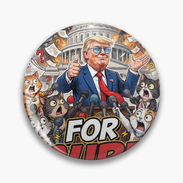 Item preview, Government Shutdown For Sure Capitol Cat Chaos designed and sold by Retro Whiskers.