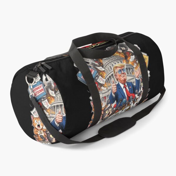Item preview, Government Shutdown For Sure Capitol Cat Chaos designed and sold by Retro Whiskers.