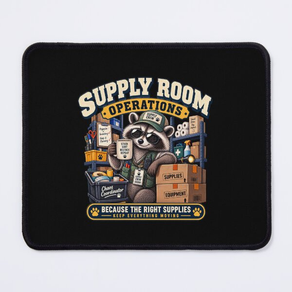 Item preview, Supply Room Operations Coordinator Warehouse Inventory Humor designed and sold by PunchDrop.