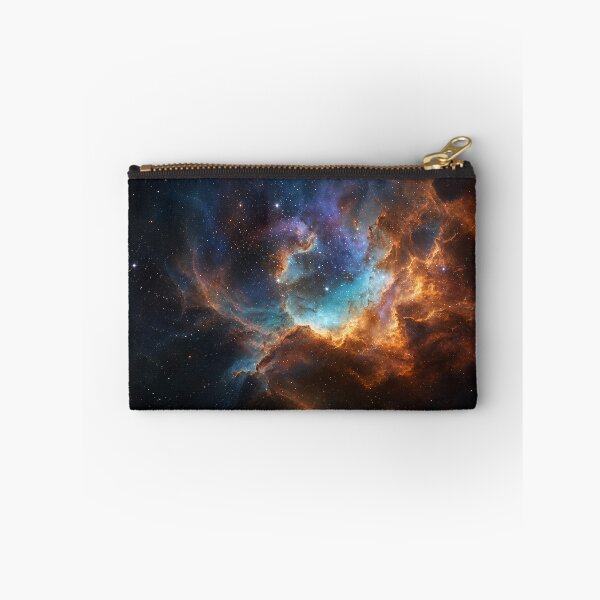 Item preview, Cosmic Firestorm – Blue & Orange Nebula designed and sold by H-Tsvetkova.