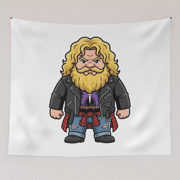 Item preview, Raven ECW Grunge Icon Garden Gnome designed and sold by Bad-Decisions-Designs.