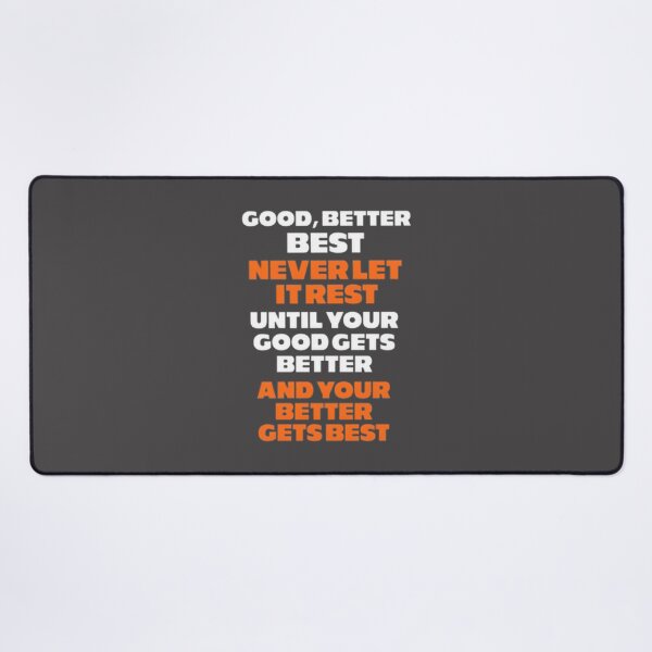 Item preview, Never Rest, Always Best: Motivational Quote Art | Perfect Gift For You And Friends designed and sold by Astro Cats Social Club.