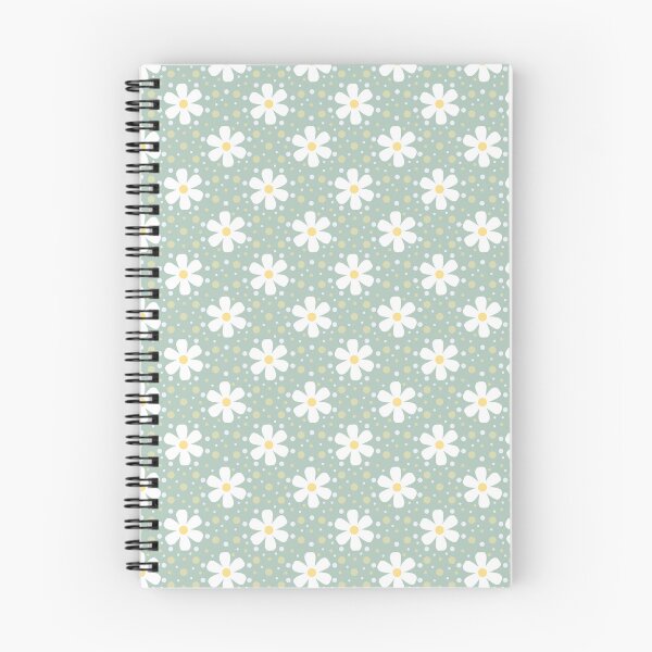 Item preview, Polka Dot White Daisy Pattern  designed and sold by SmallDart Creations.