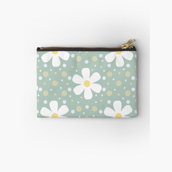 Item preview, Polka Dot White Daisy Pattern  designed and sold by SmallDart Creations.
