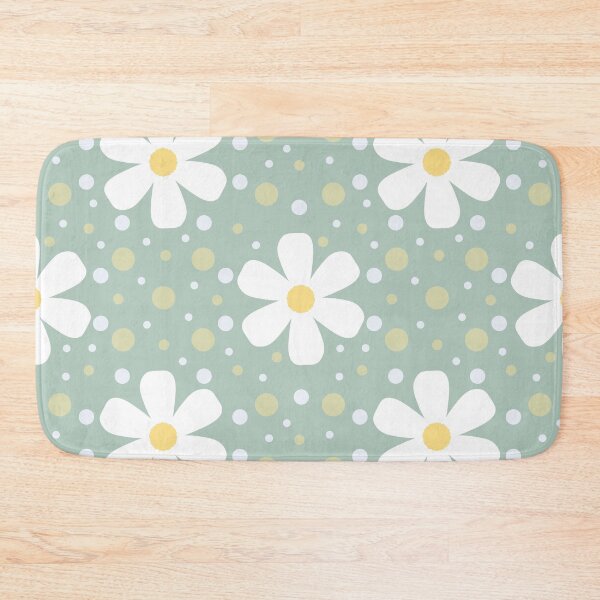 Item preview, Polka Dot White Daisy Pattern  designed and sold by SmallDart Creations.